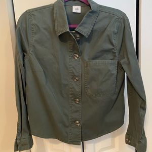 Cabi Olive Green Crossroads Jacket Size M Style #5298